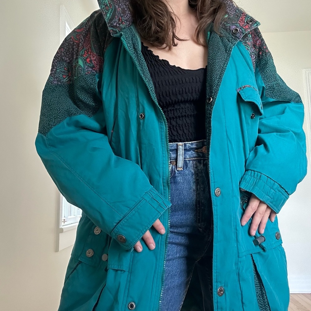 Vintage 80’s Puffer Jacket - Picture 2 of 5